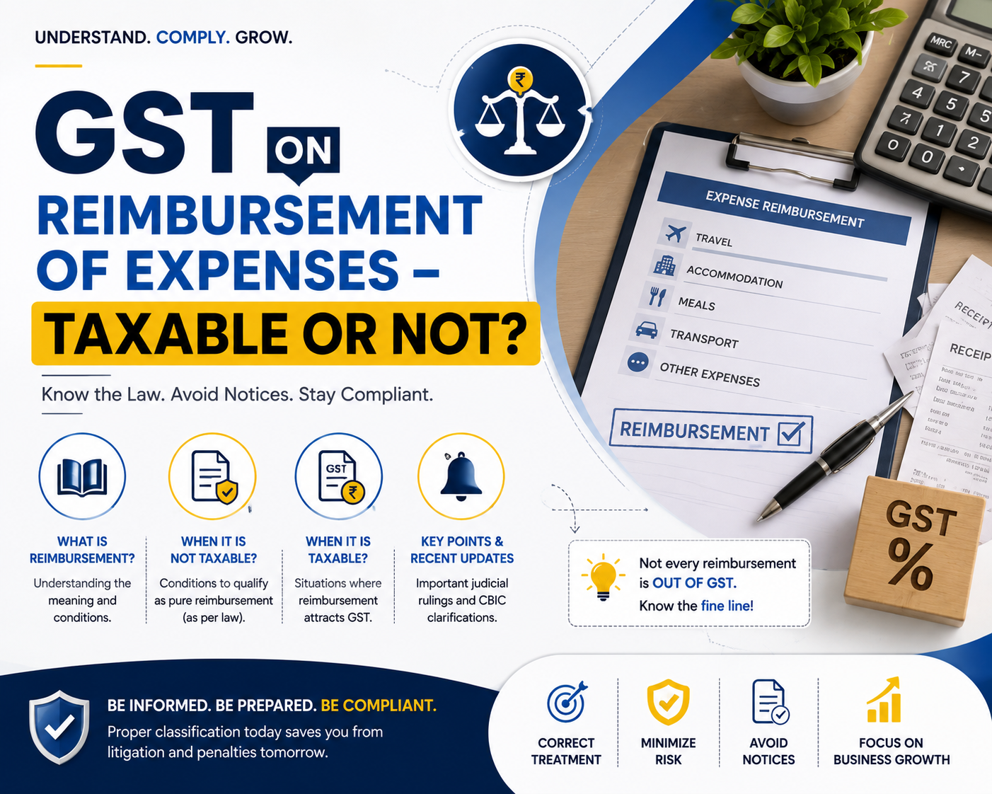 GST On Reimbursement Of Expenses.. Not?
